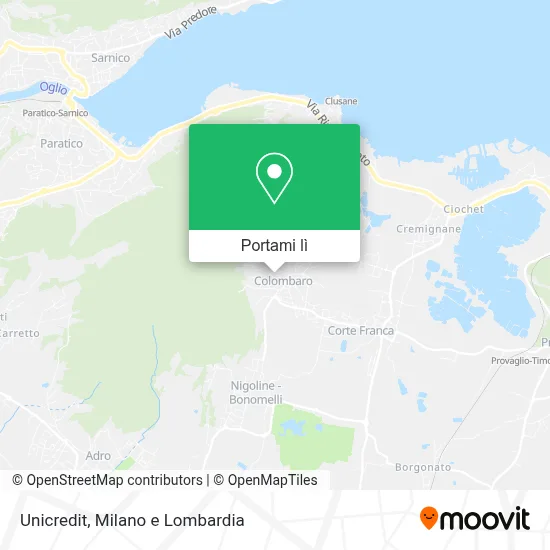 Mappa Unicredit