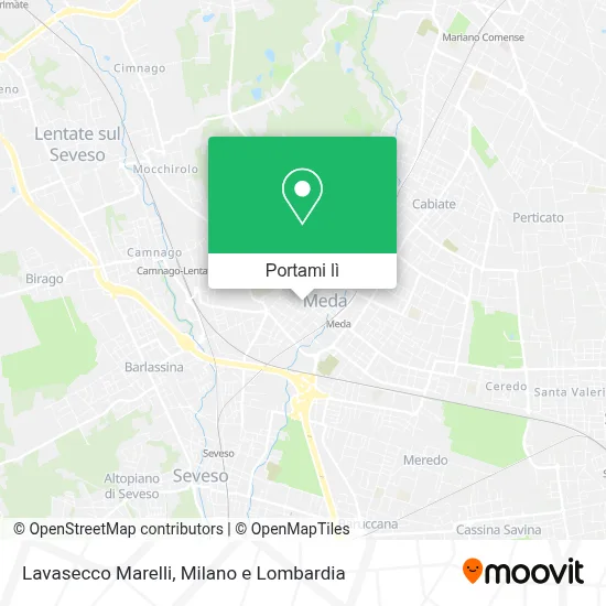 Mappa Lavasecco Marelli