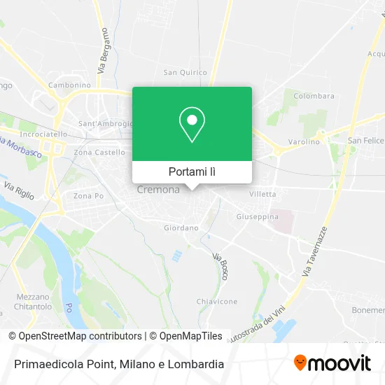 Mappa Primaedicola Point