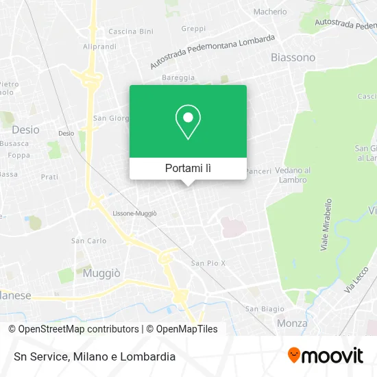Mappa Sn Service