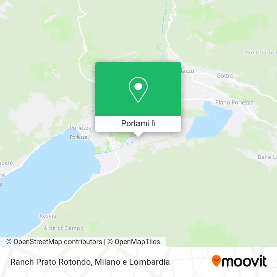 Mappa Ranch Prato Rotondo