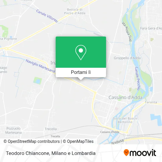 Mappa Teodoro Chiancone