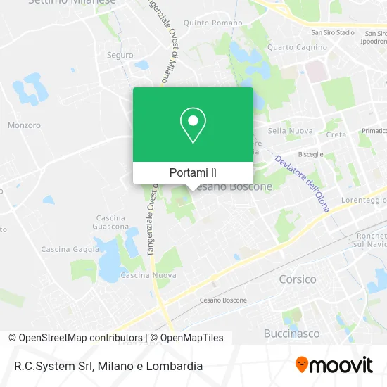Mappa R.C.System Srl