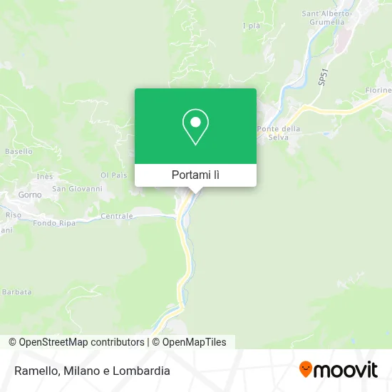 Mappa Ramello