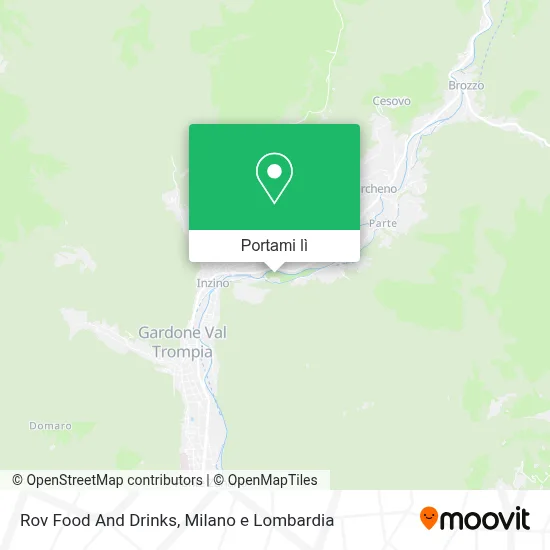 Mappa Rov Food And Drinks