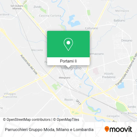Mappa Parrucchieri Gruppo Moda