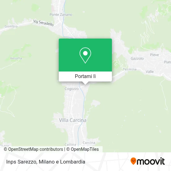 Mappa Inps Sarezzo