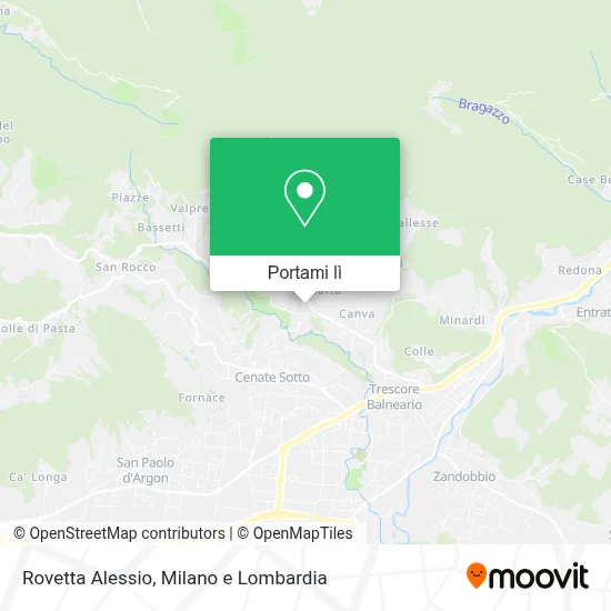 Mappa Rovetta Alessio