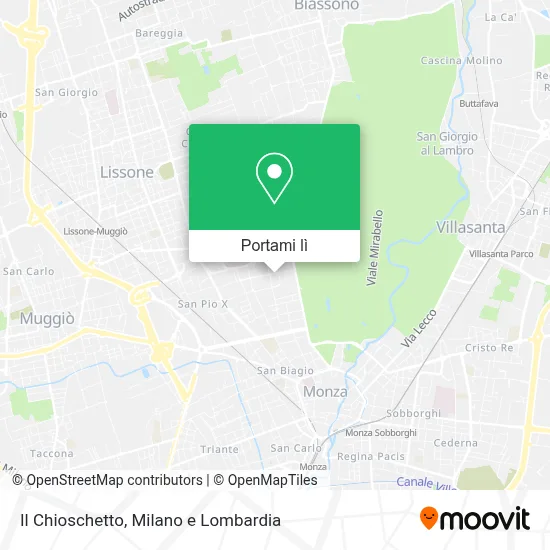 Mappa Il Chioschetto