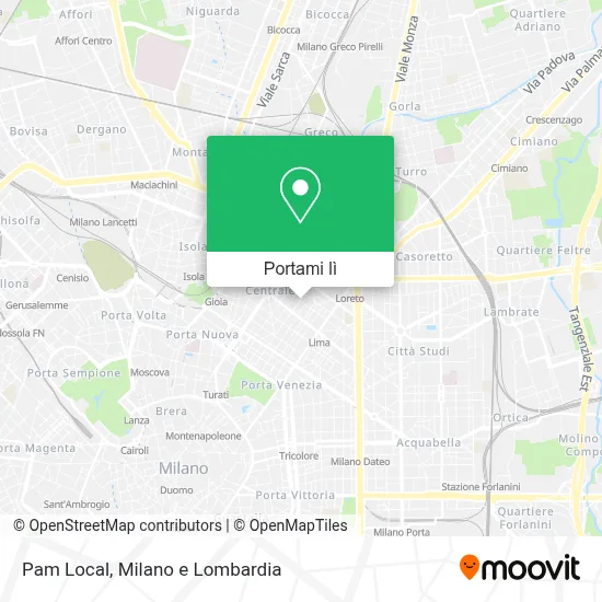 Mappa Pam Local