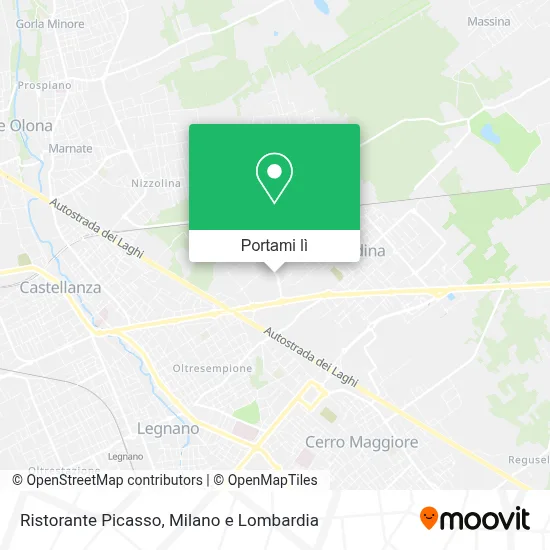 Mappa Ristorante Picasso