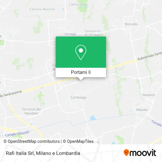 Mappa Rafi Italia Srl