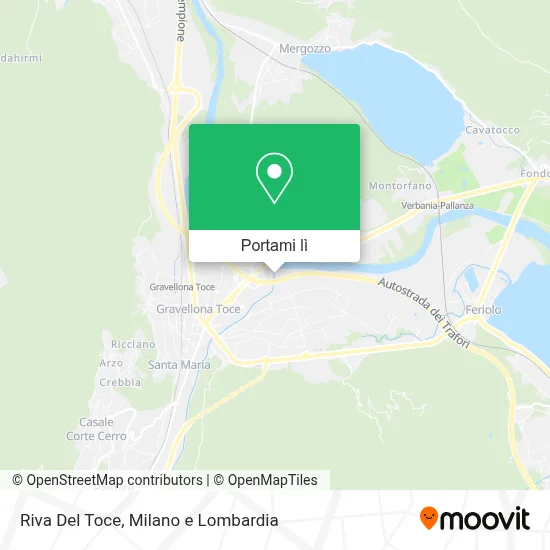 Mappa Riva Del Toce