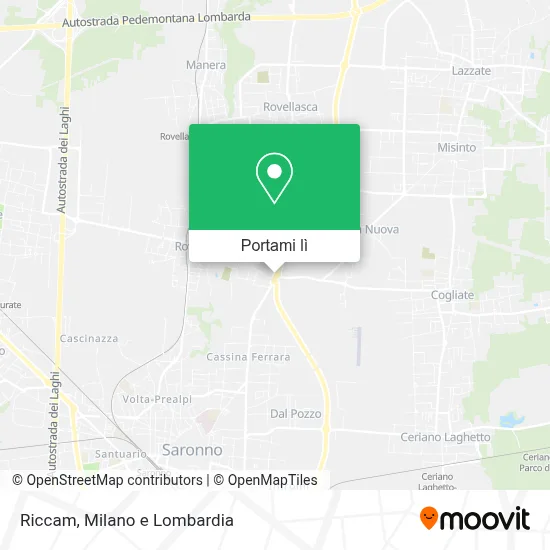 Mappa Riccam