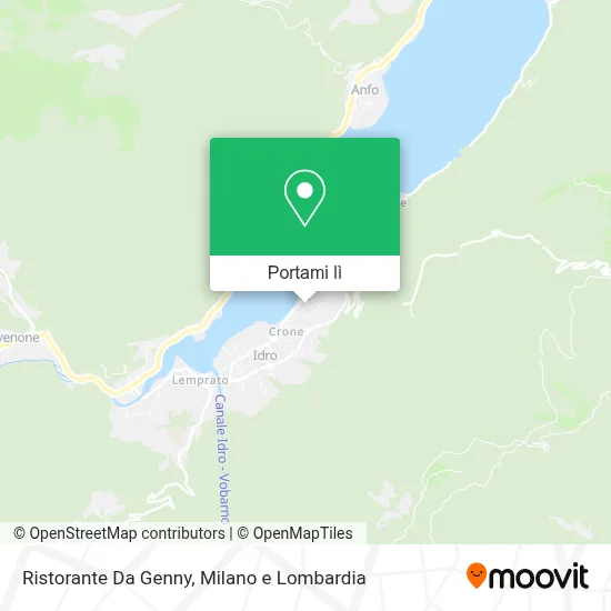 Mappa Ristorante Da Genny