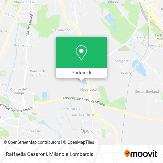 Mappa Raffaella Cesaroni