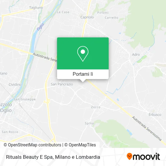 Mappa Rituals Beauty E Spa