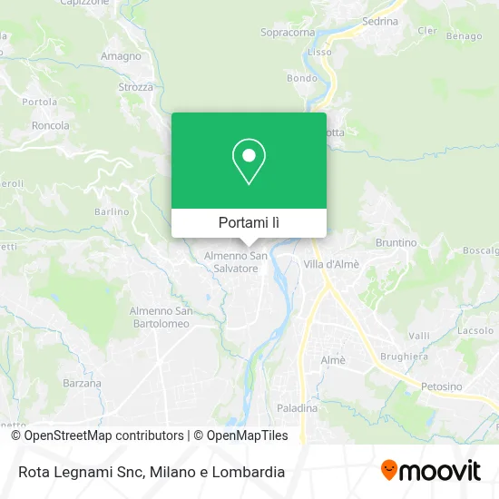 Mappa Rota Legnami Snc