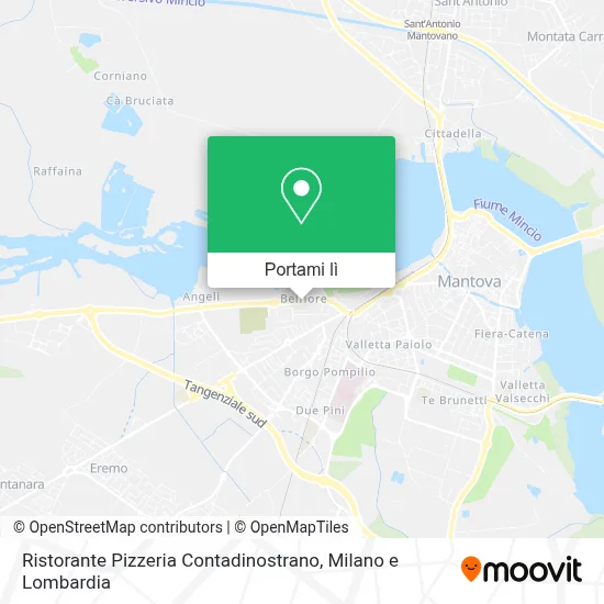 Mappa Ristorante Pizzeria Contadinostrano