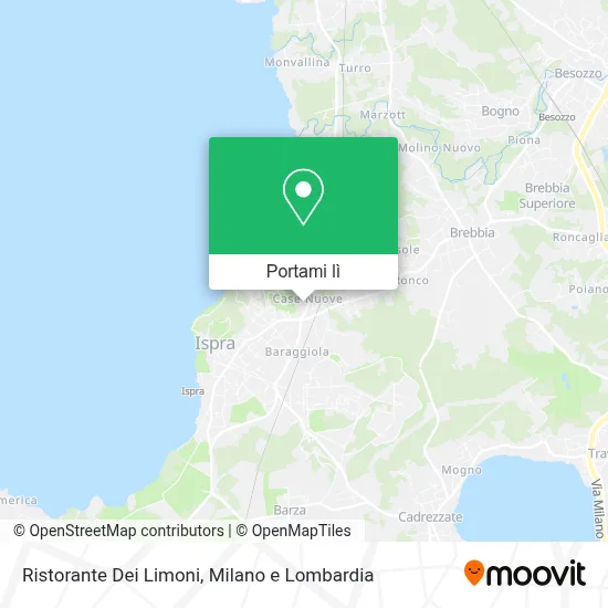 Mappa Ristorante Dei Limoni