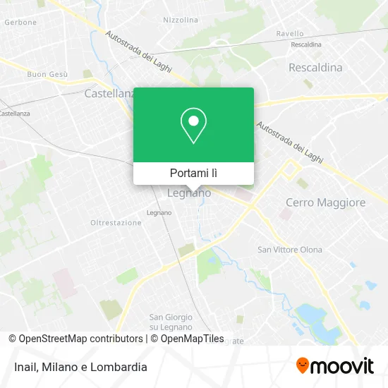 Mappa Inail
