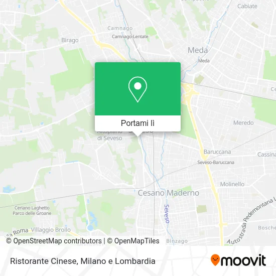 Mappa Ristorante Cinese