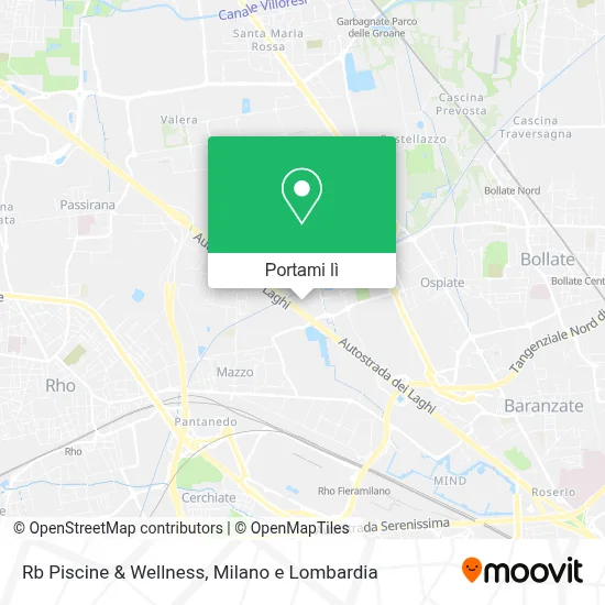 Mappa Rb Piscine & Wellness