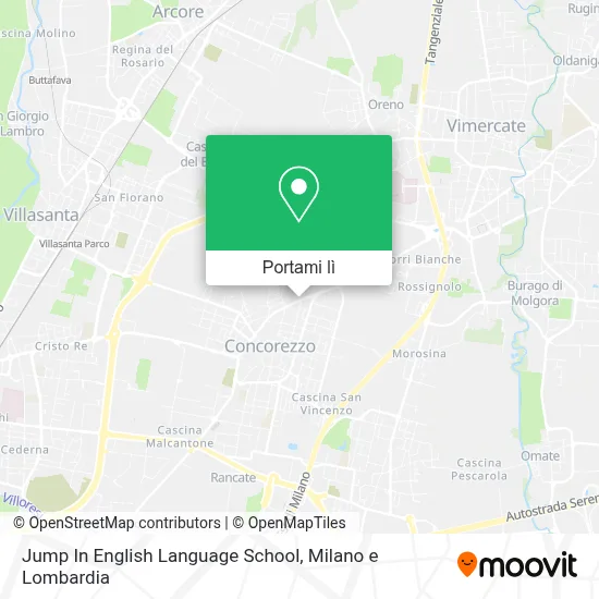 Mappa Jump In English Language School