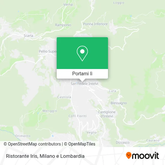 Mappa Ristorante Iris