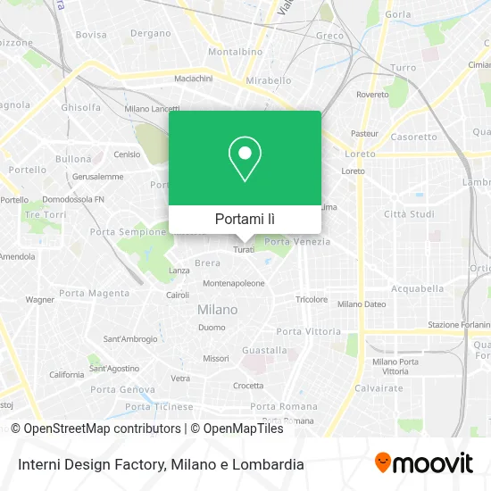 Mappa Interni Design Factory
