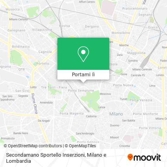 Mappa Secondamano Sportello Inserzioni