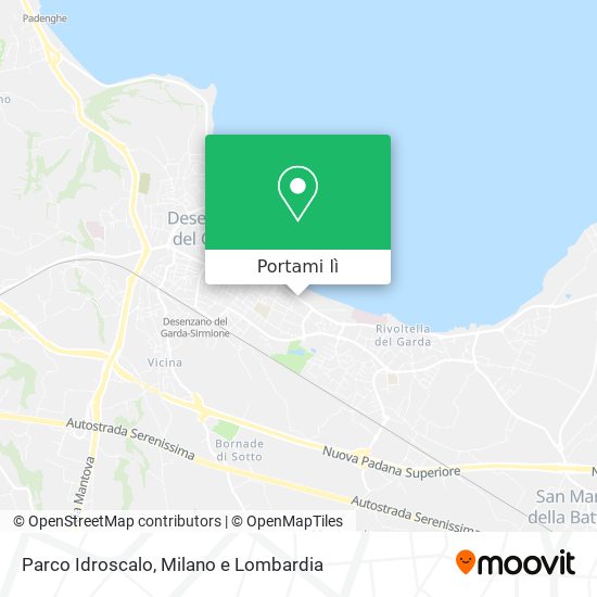Mappa Parco Idroscalo