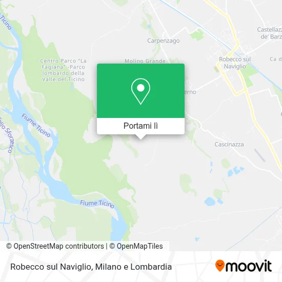 Mappa Robecco sul Naviglio