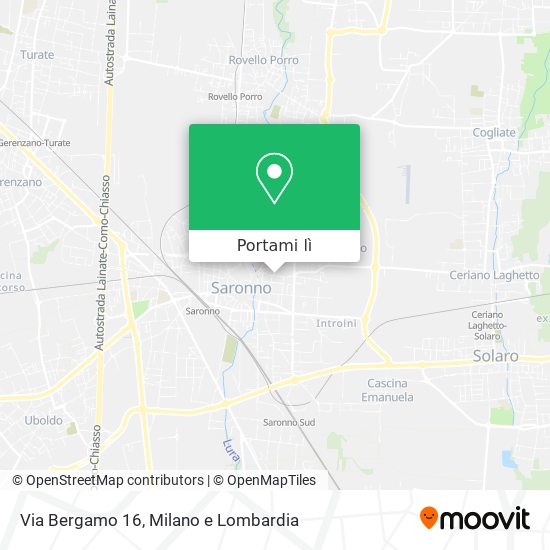 Mappa Via Bergamo 16