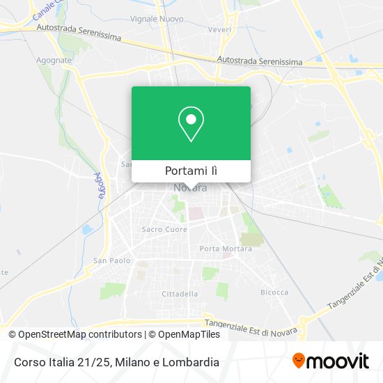 Mappa Corso Italia 21/25