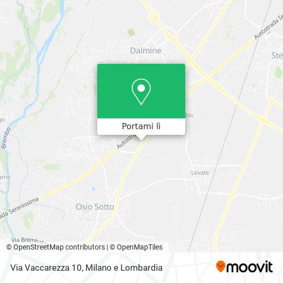 Mappa Via Vaccarezza 10