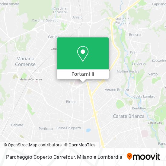 Mappa Parcheggio Coperto Carrefour