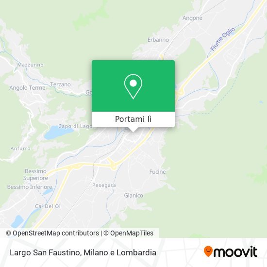 Mappa Largo San Faustino