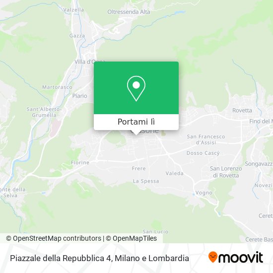 Mappa Piazzale della Repubblica 4