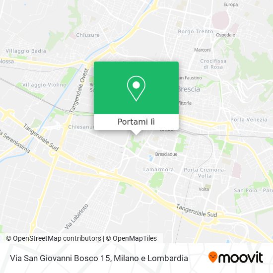 Mappa Via San Giovanni Bosco 15