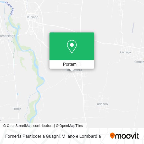 Mappa Forneria Pasticceria Guagni