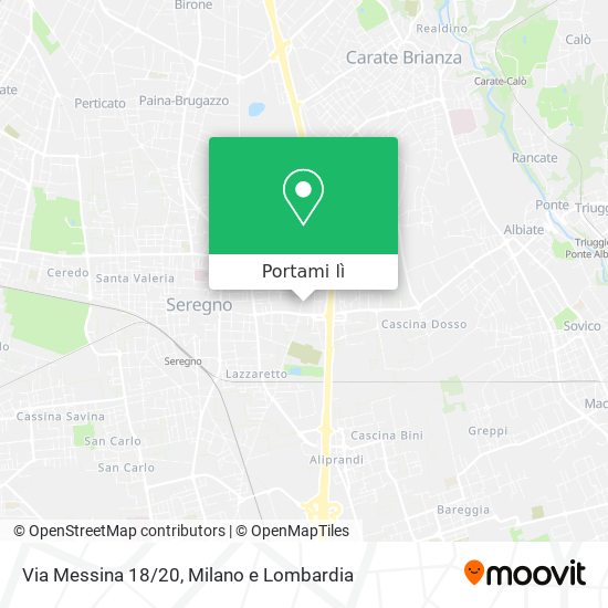 Mappa Via Messina 18/20