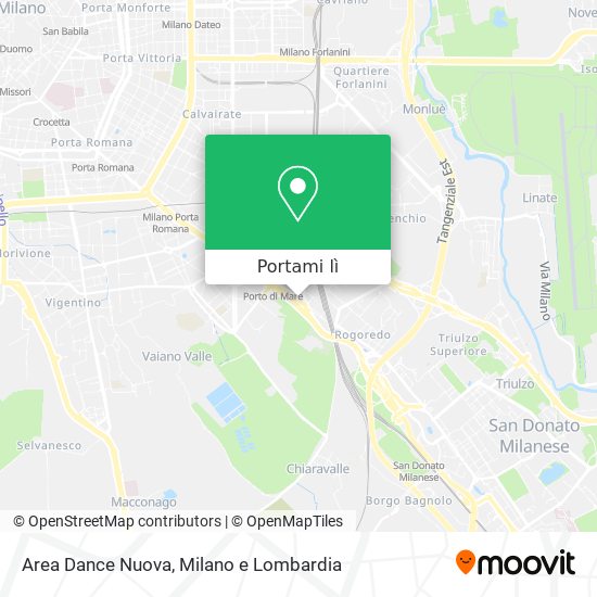 Mappa Area Dance Nuova