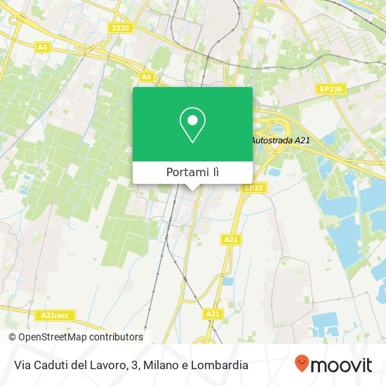 Mappa Via Caduti del Lavoro, 3