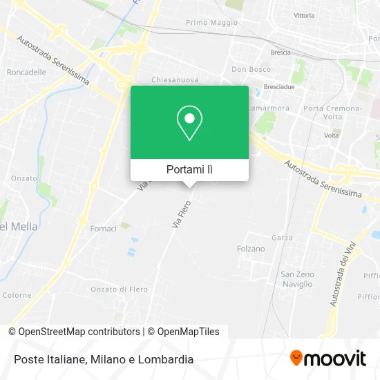 Mappa Poste Italiane