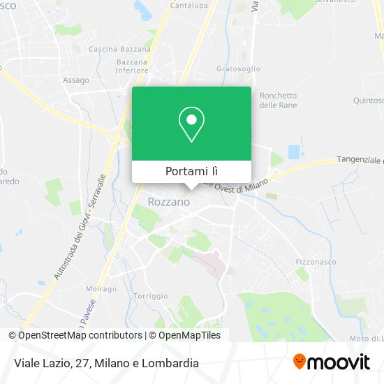 Mappa Viale Lazio, 27