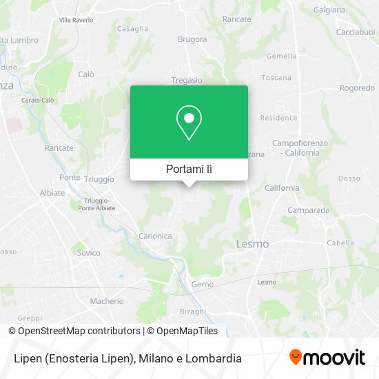 Mappa Lipen (Enosteria Lipen)
