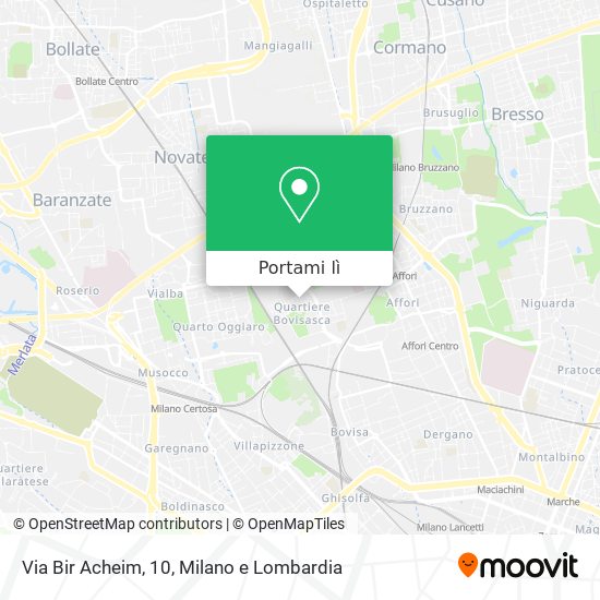 Mappa Via Bir Acheim, 10