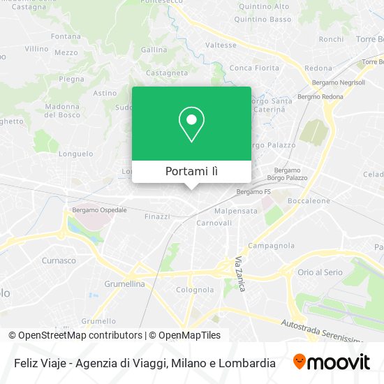 Mappa Feliz Viaje - Agenzia di Viaggi