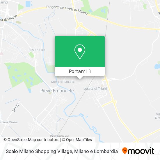 Mappa Scalo Milano Shopping Village